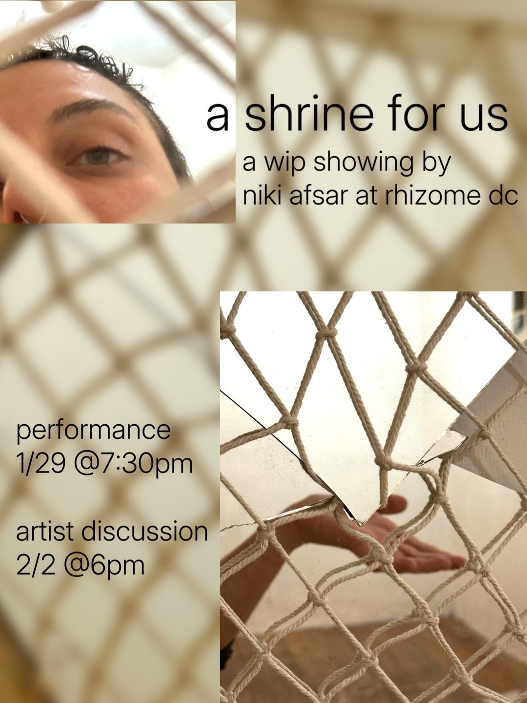 "a shrine for us" a work-in-progress showing by niki afsar - performance