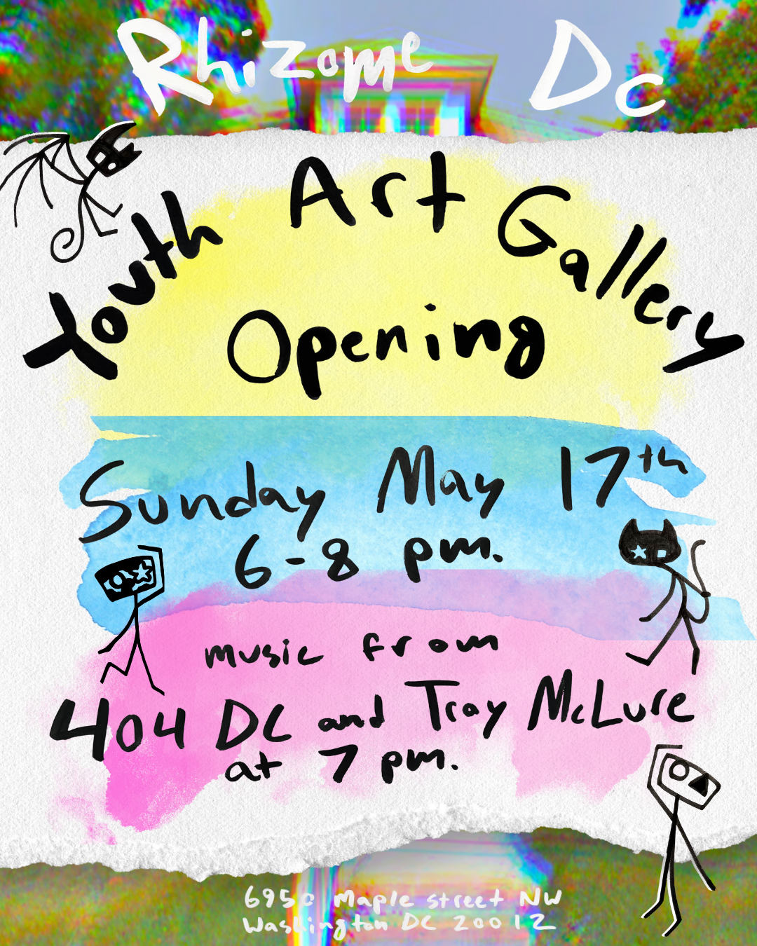 Youth Art Gallery Opening w/ music from 404 DC &amp; Troy McLure