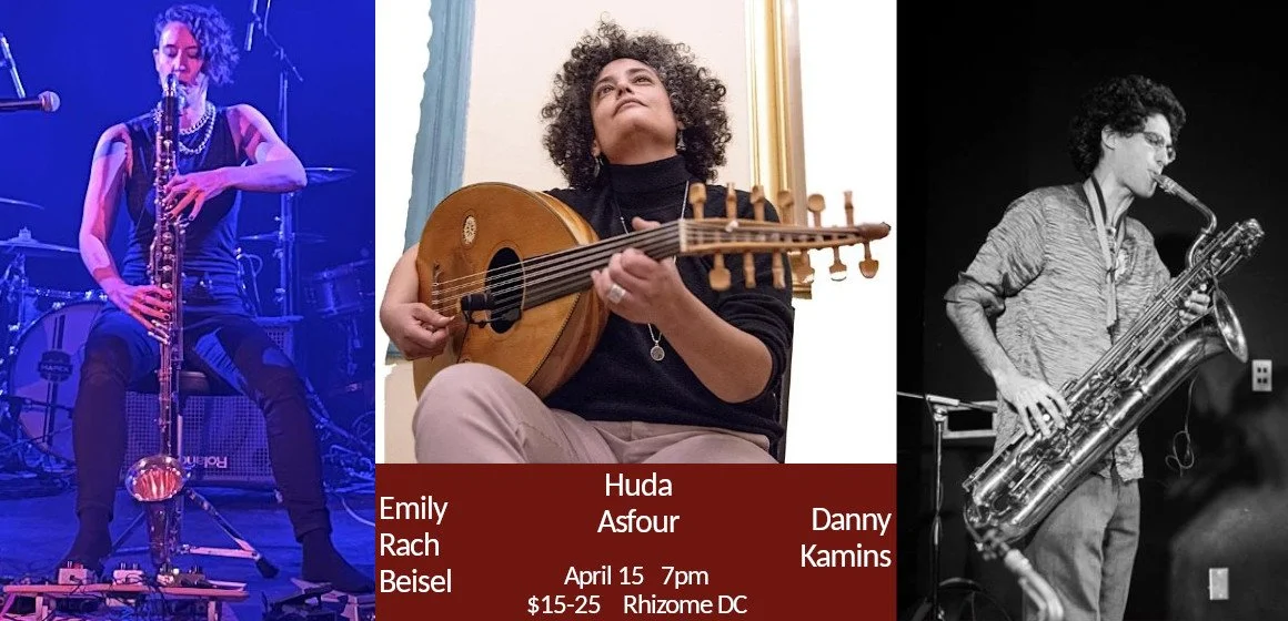 Danny Beisel Huda Asfour / Emily Rach Beisel / Danny Kamins — Rhizome DC