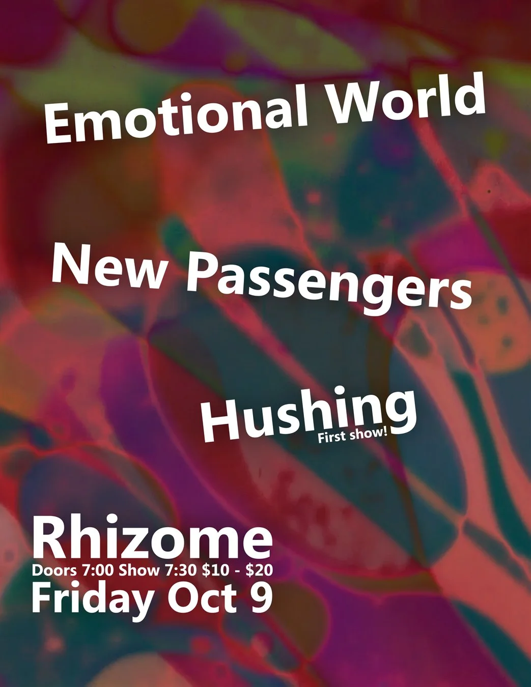 Emotional World / New Passengers / Hushing&nbsp;