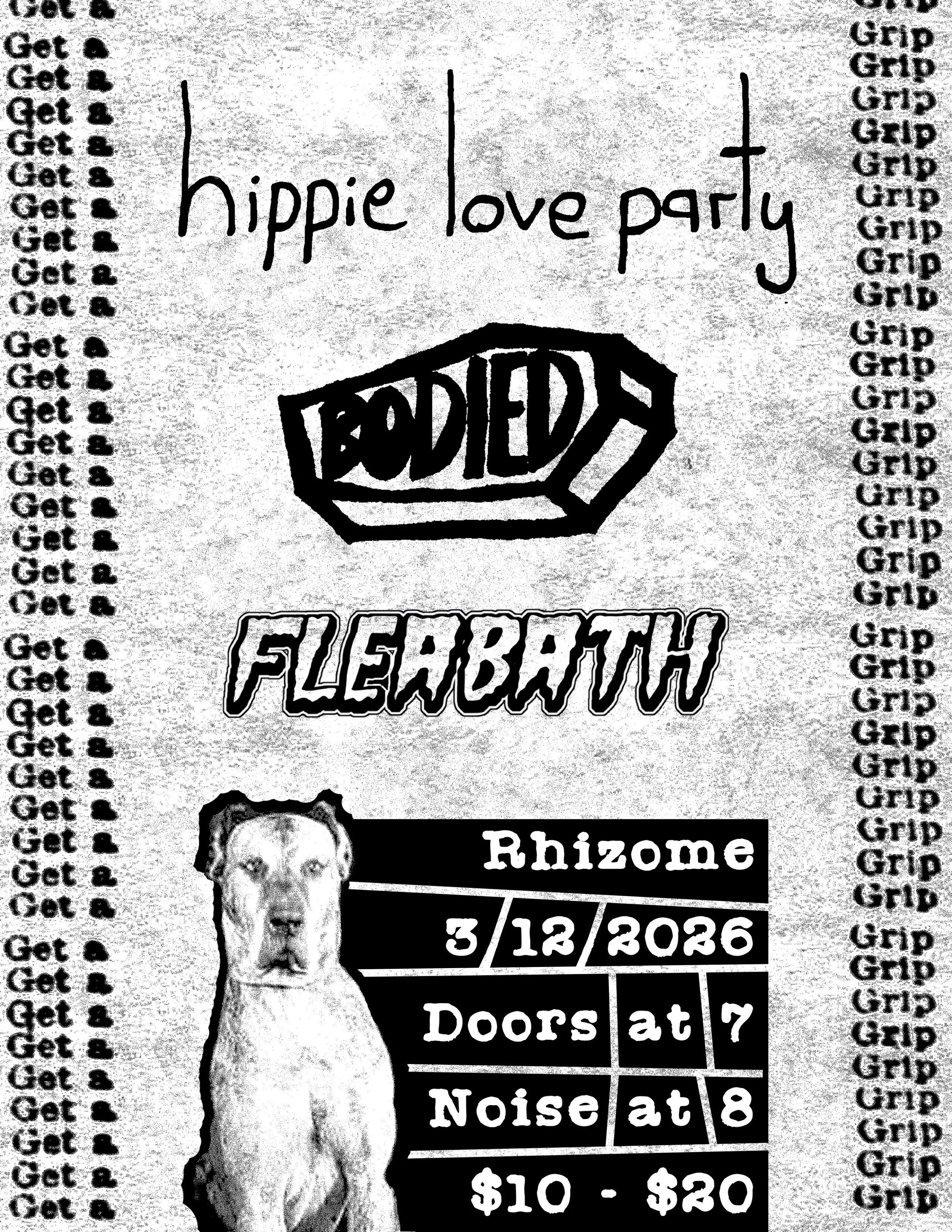 Hippie Love Party / Bodied / Fleabath