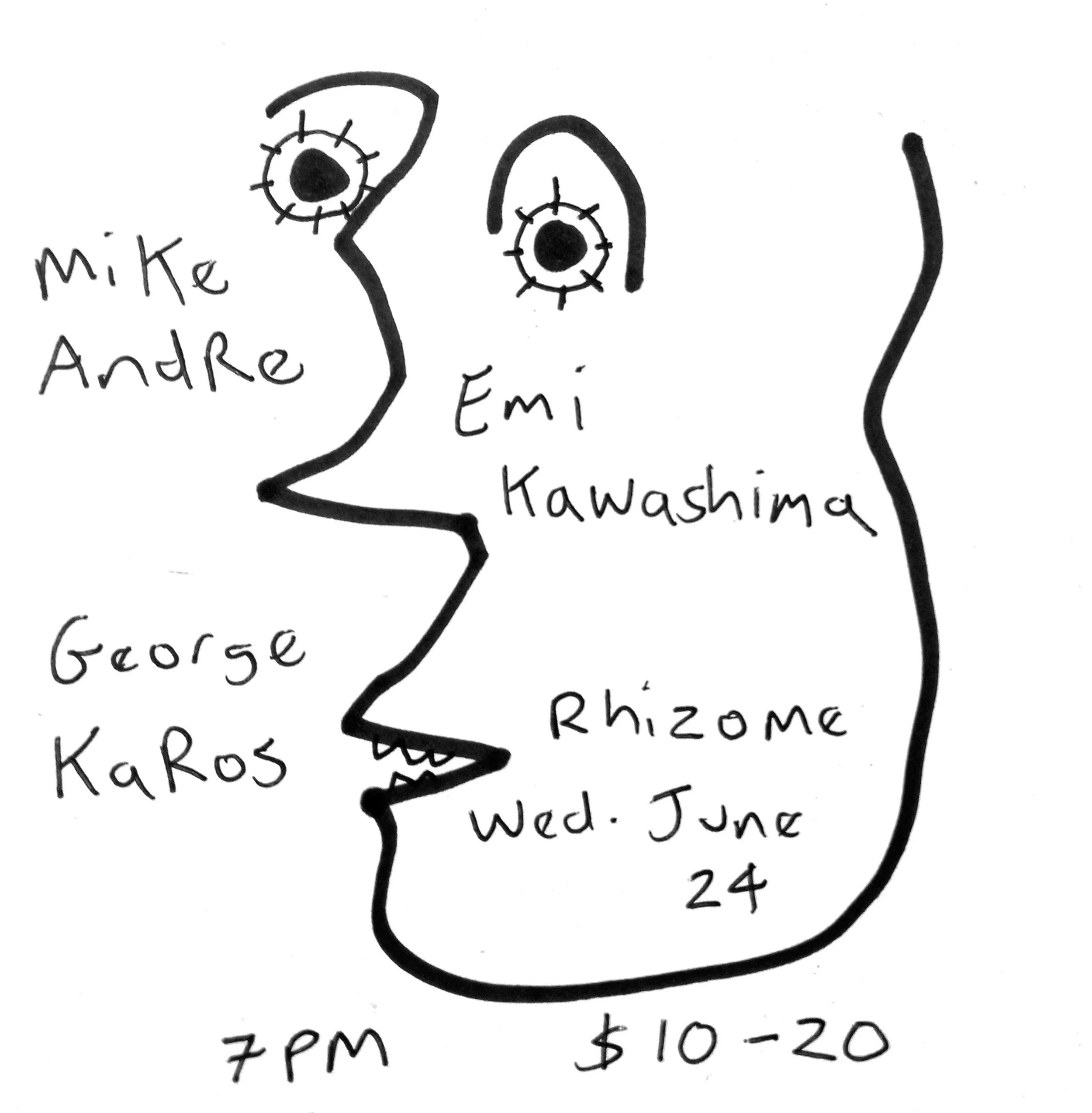 Mike Andre / Emi Kawashima / George Karos