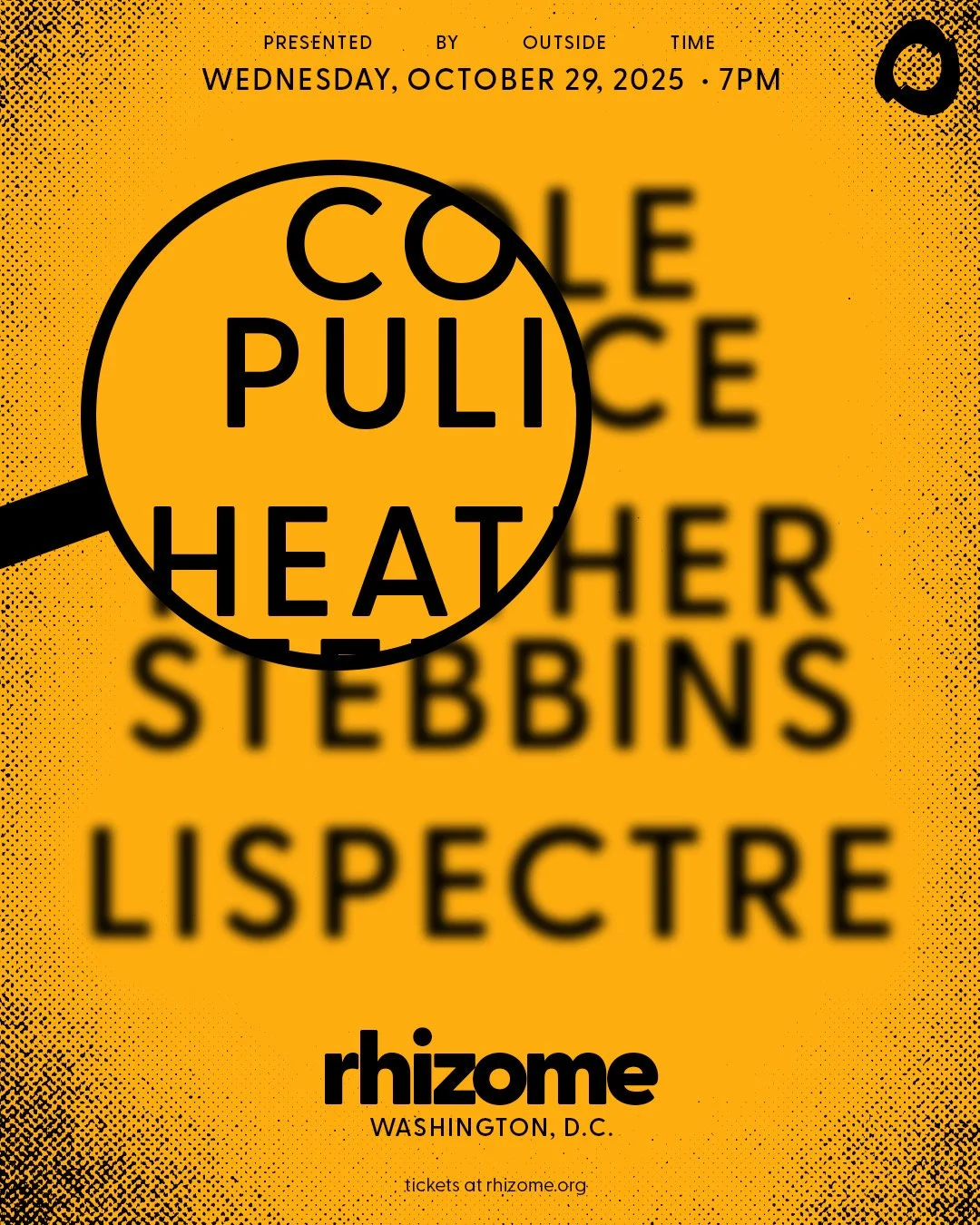 Cole Pulice / Heather Stebbins / Lispectre