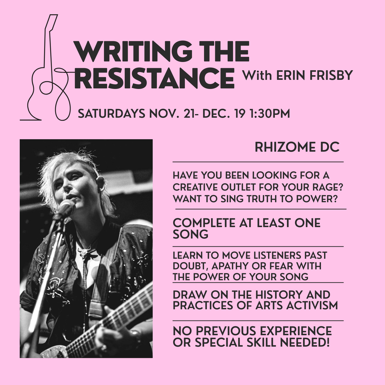 Writing The Resistance with Erin Frisby