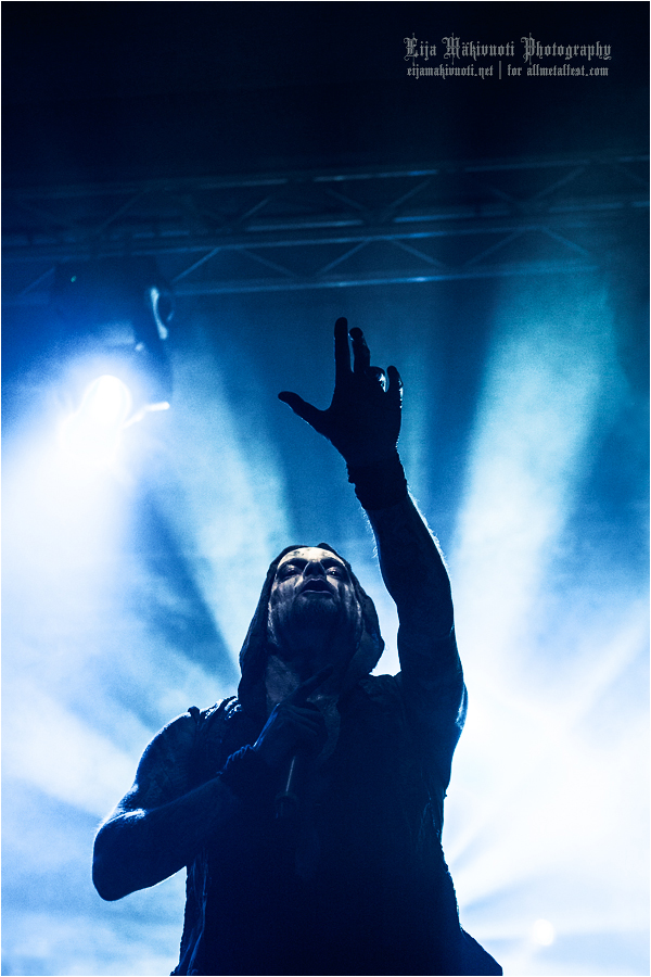 Primordial: Steelfest 2014, Hyvinkää, Finland. Photo: @ Eija Mäkivuoti.