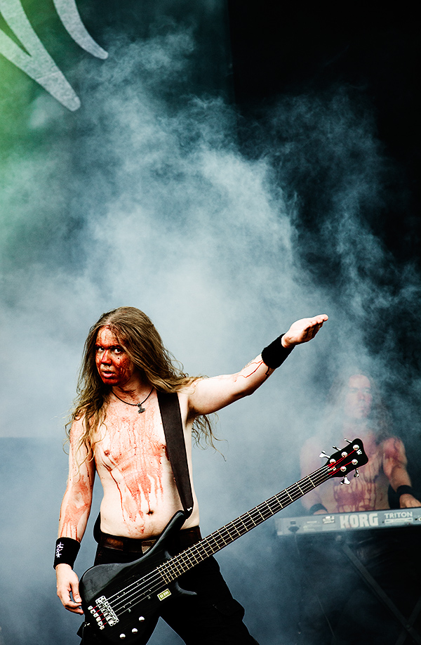Moonsorrow: Myötätuulirock 2011, Finland . Photo: @ Eija Mäkivuoti.