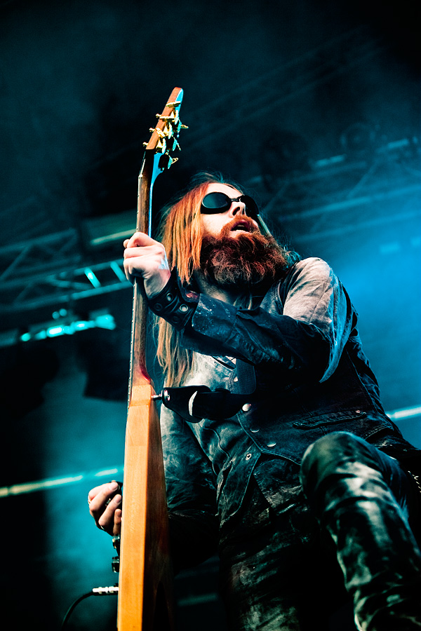 Sólstafir: Jalometalli Festival 2009, Finland Photo: @ Eija Mäkivuoti.