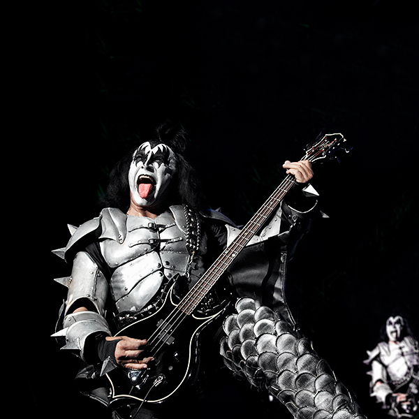 Kiss: Hartwall Arena, Finland, 2007 Photo: @ Eija Mäkivuoti.