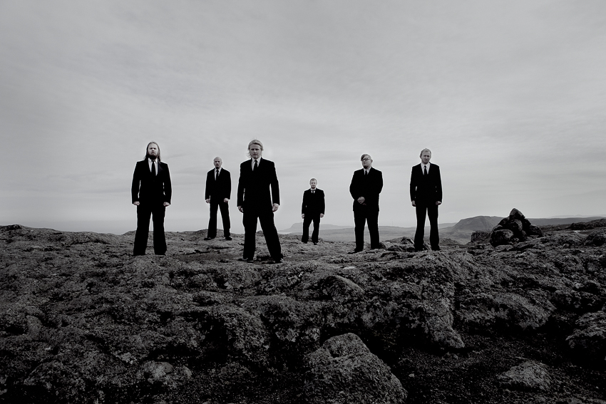 Hamferð: Promotional Photo, Shot in Mjørkadalur, Faroe Islands, 2012. Photo: © Eija Mäkivuoti.
