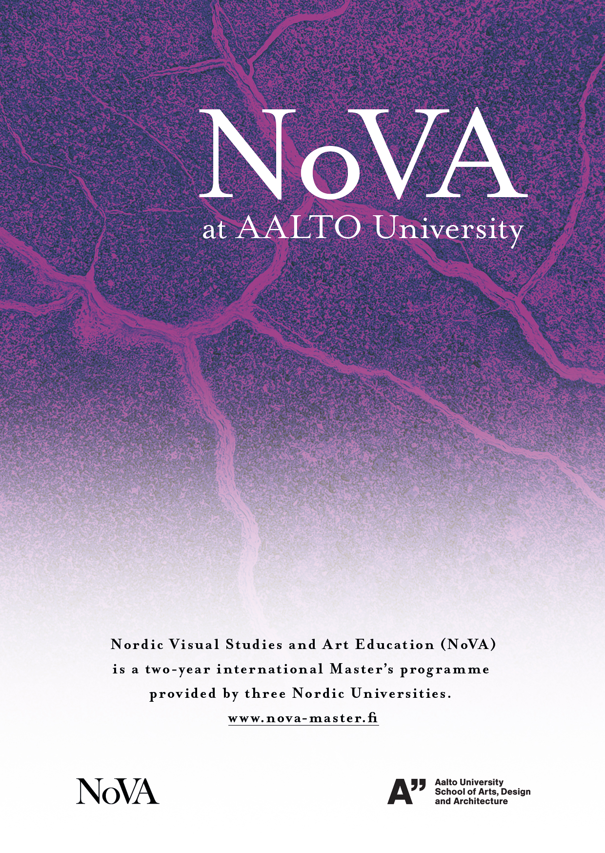 NoVA Programme Flyer, 2018