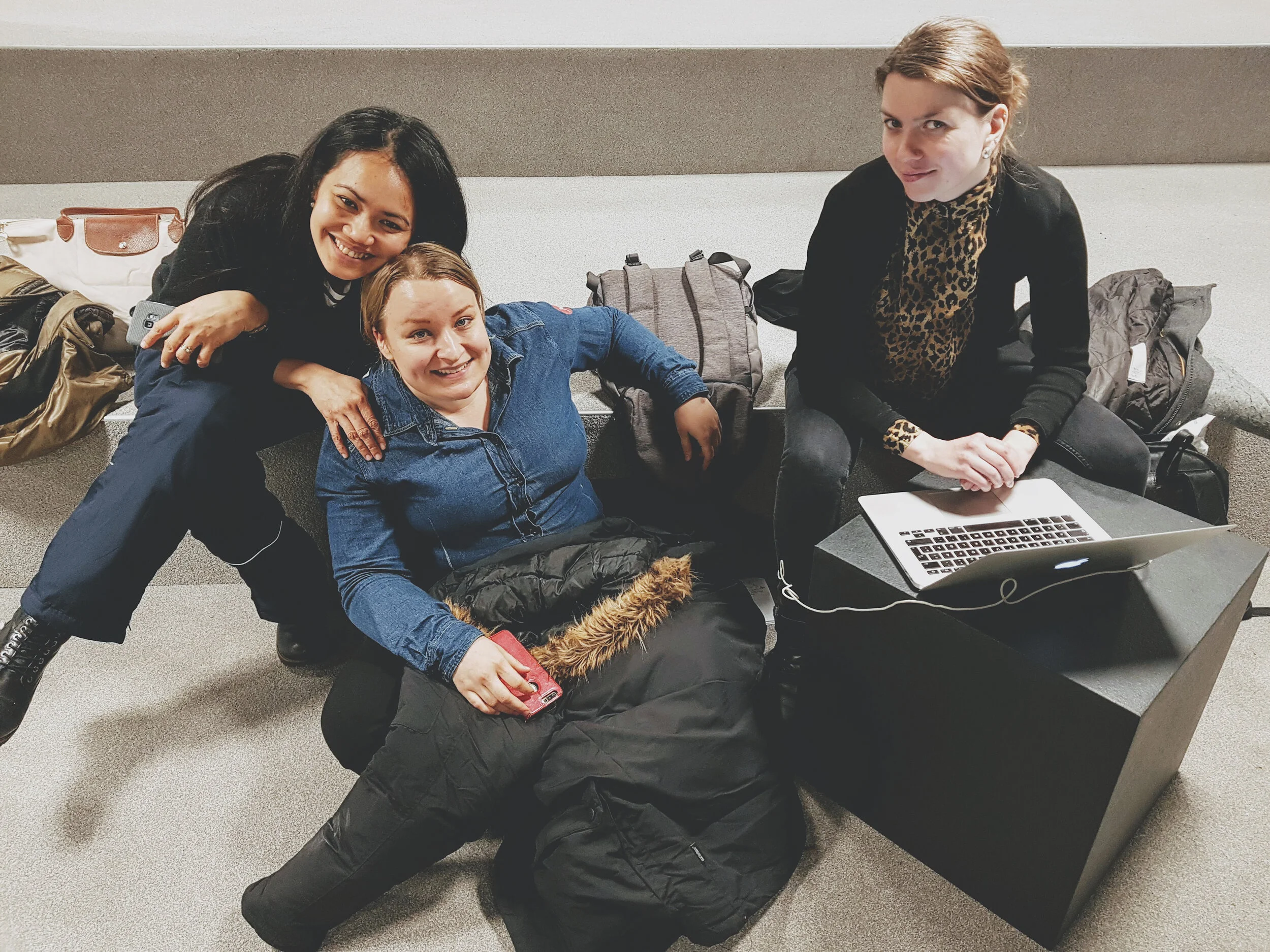 Meeting at Oodi, Helsinki