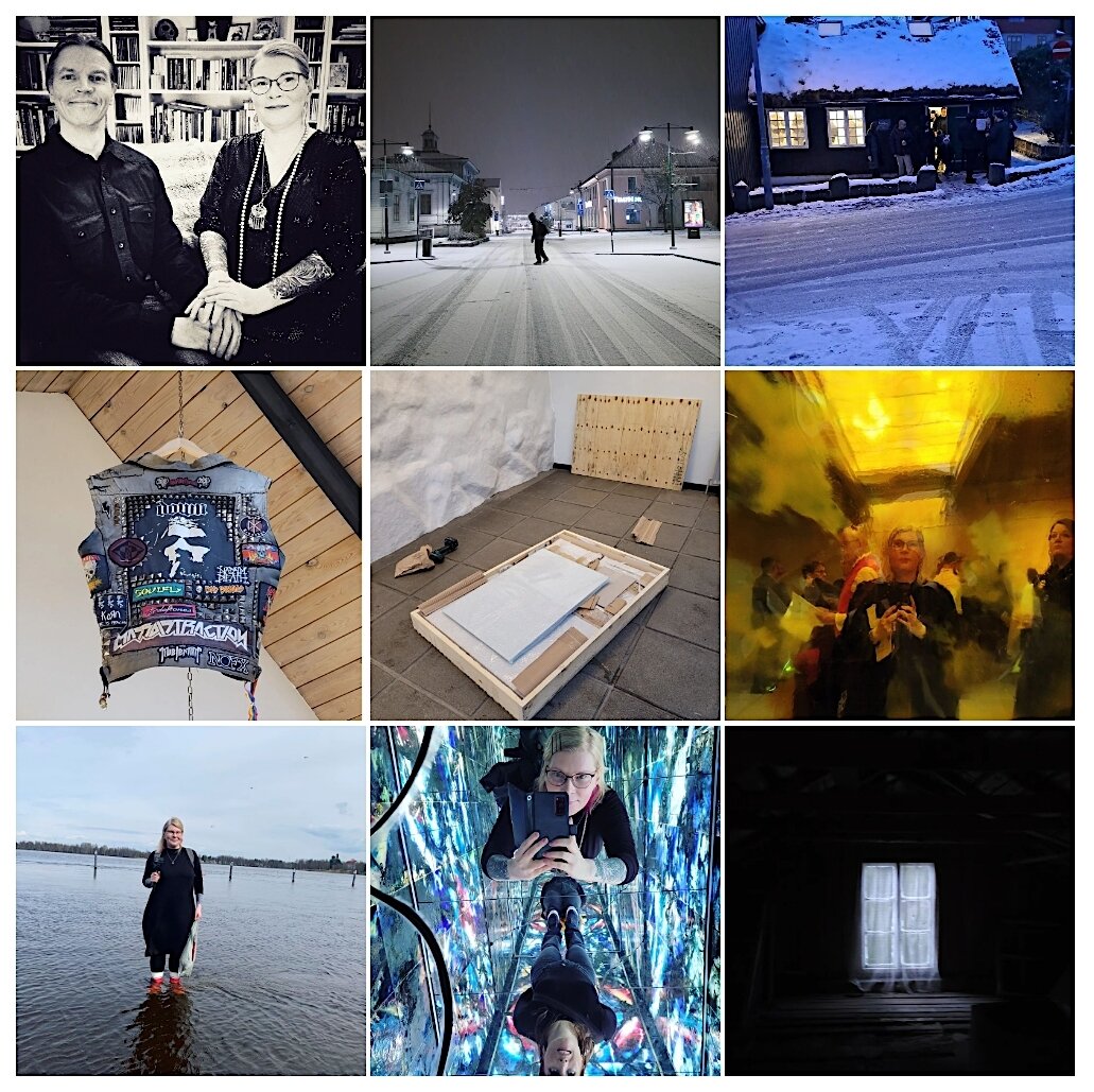 My 2023 was filled with border-crossing artistic work in HaparandaTornio, the Faroe Islands &amp; Helsinki. I worked both individually and together with other people in many different ways. I got some funding to make my plans come true. Thank you all