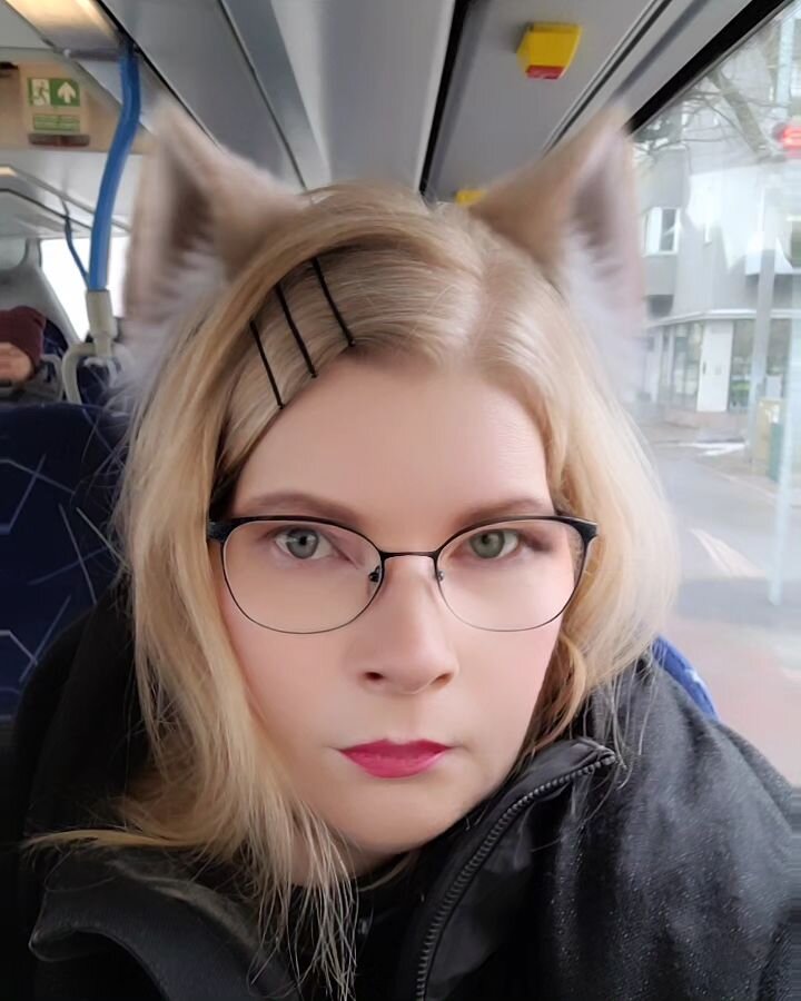 Snapcahat selfie as a wolf venturing for the first time to the office at TAIKE Hakaniemi earlier today. Slowly better but still a lot of recovering and processing to do to cope with the new situation. BUT hopeful and looking forward and planning the 