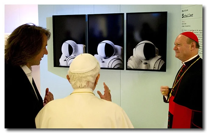 Matthias Schaller, Pope Benedict XVI, S.E Cardinal Ravasi