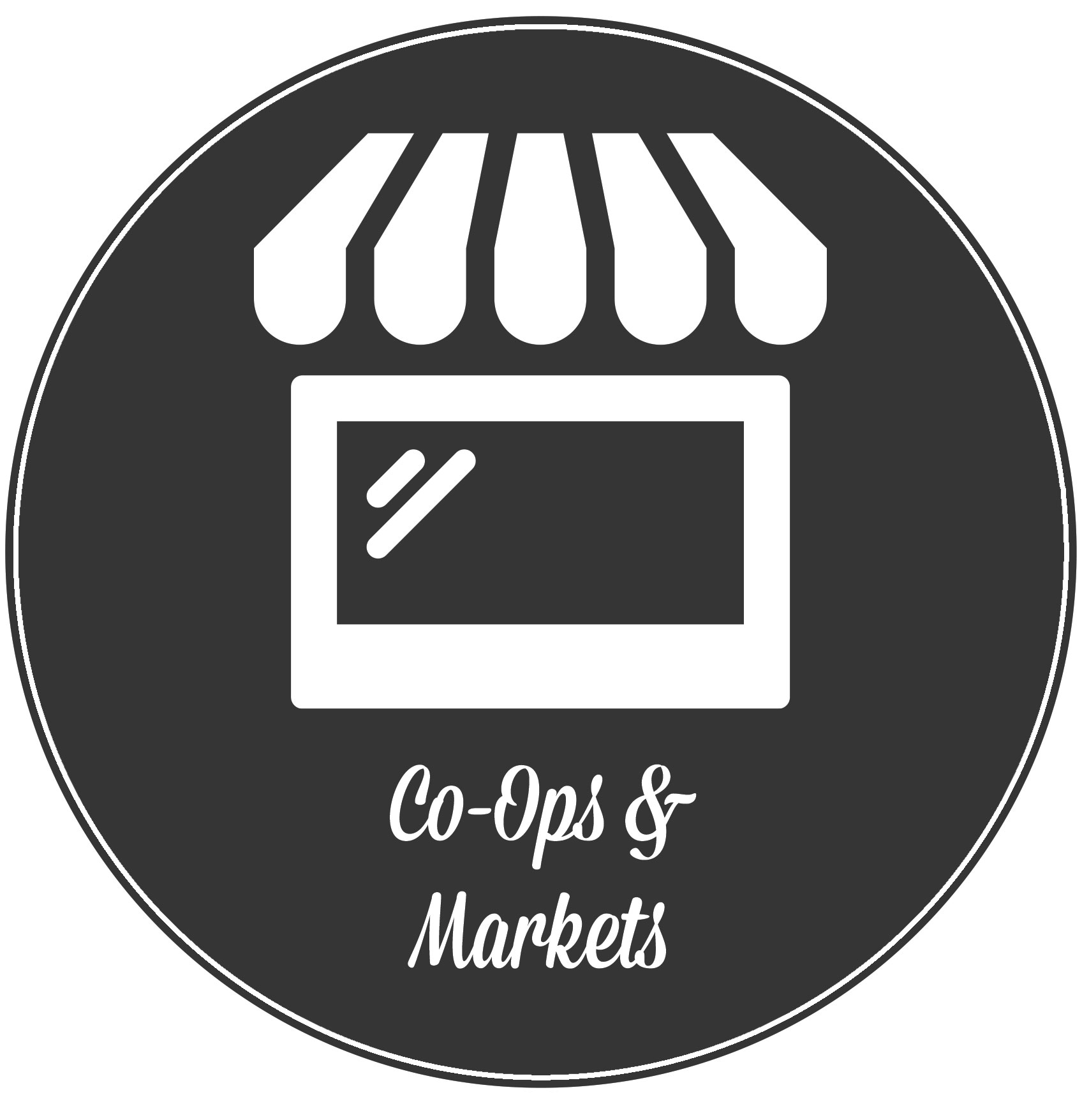 Find Us at Co-ops &amp; Markets