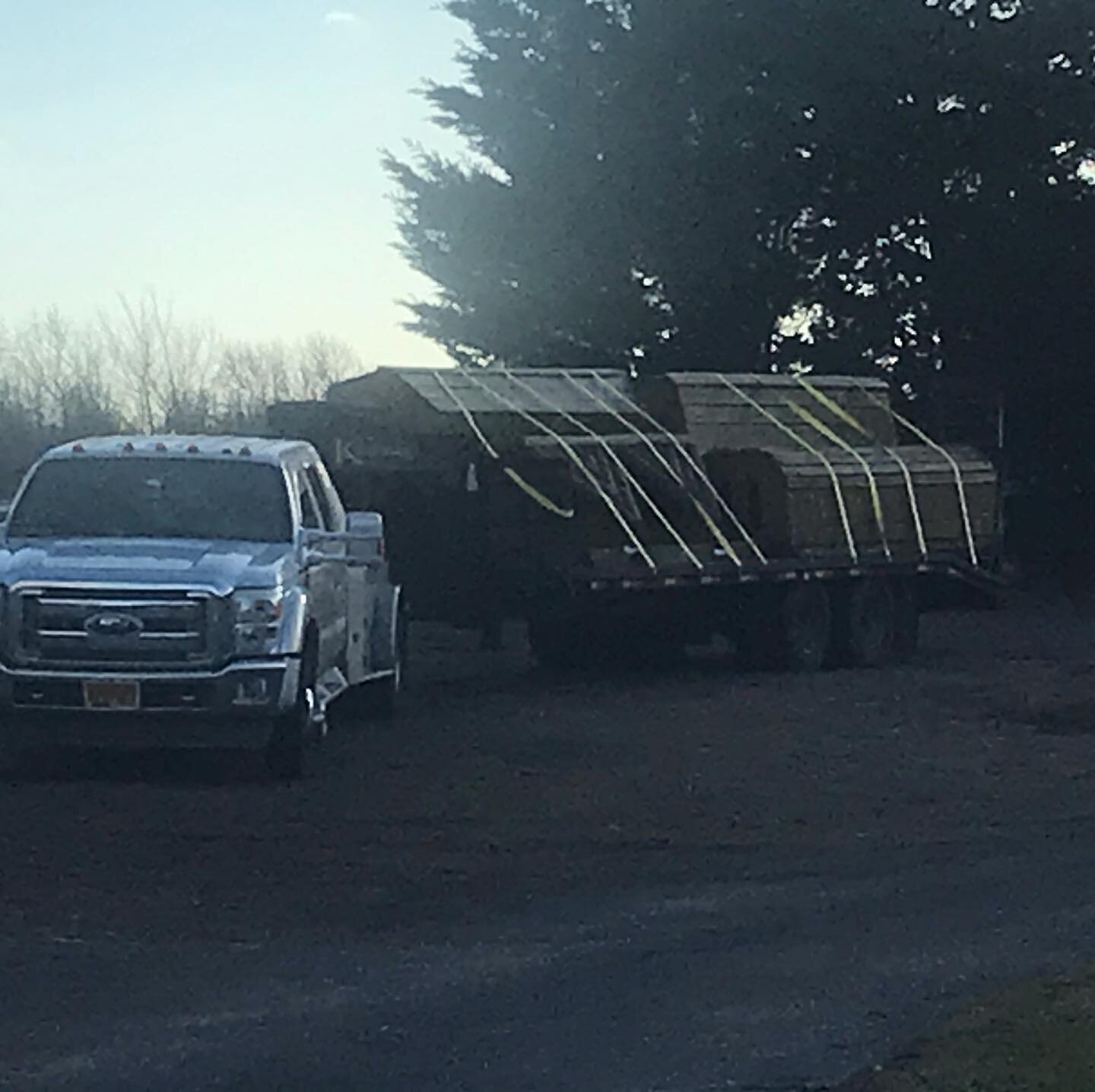 Heading down to our farm in Aiken with a load of XC jumps so Colleen can finally have her own XC field . If you are interested in lessons with Colleen in Aiken message on here and I&rsquo;ll get you in touch with her .