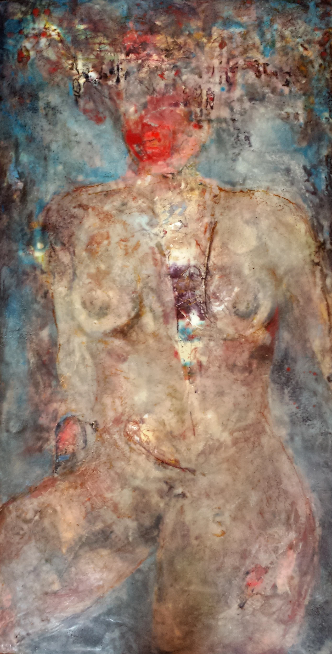 EXPOSED HEART-48X24 SOLD
