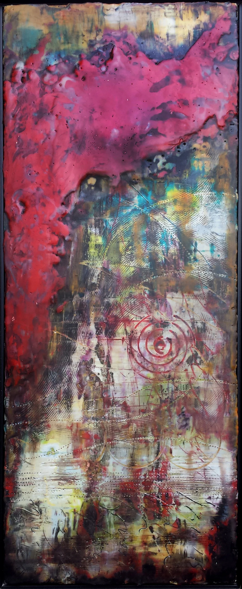 Imminent Storm 31x13 - SOLD