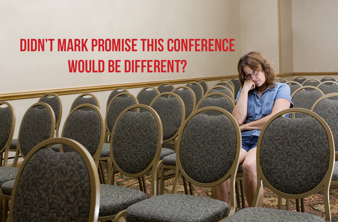 Brainstorming Attention Retention at corporate meetings.