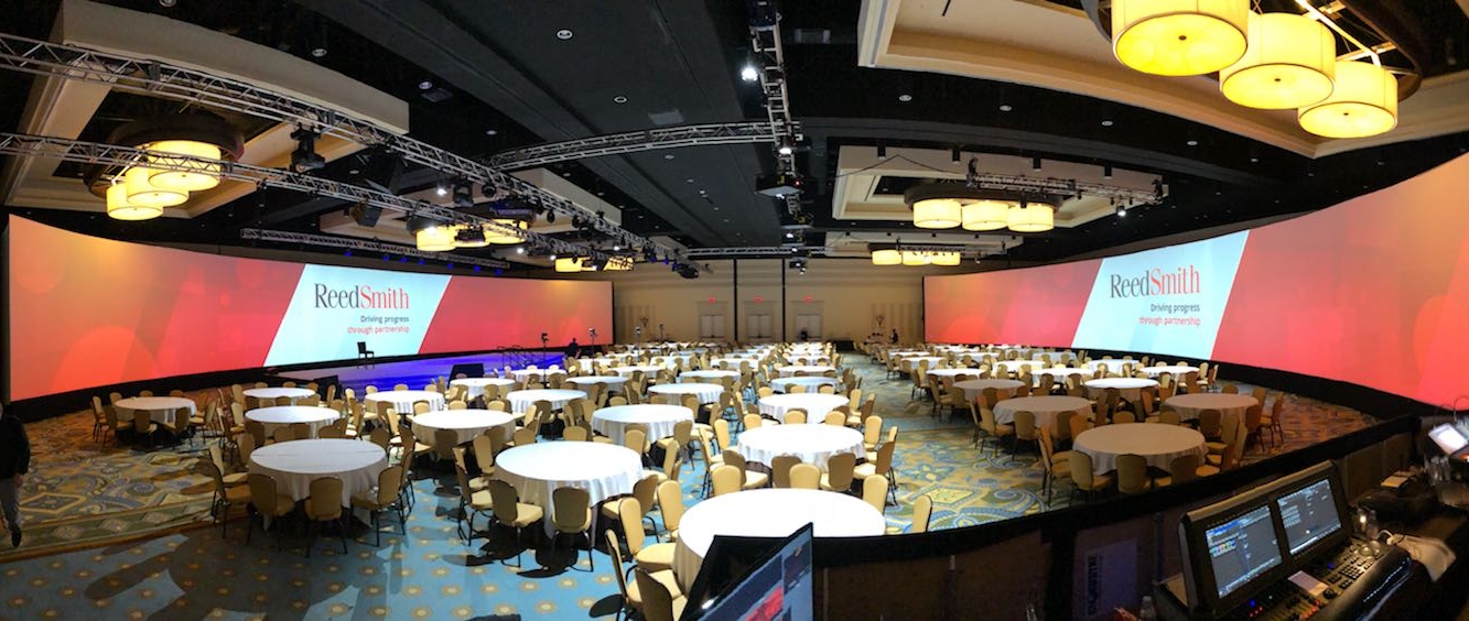 Copy of Event space with two screens