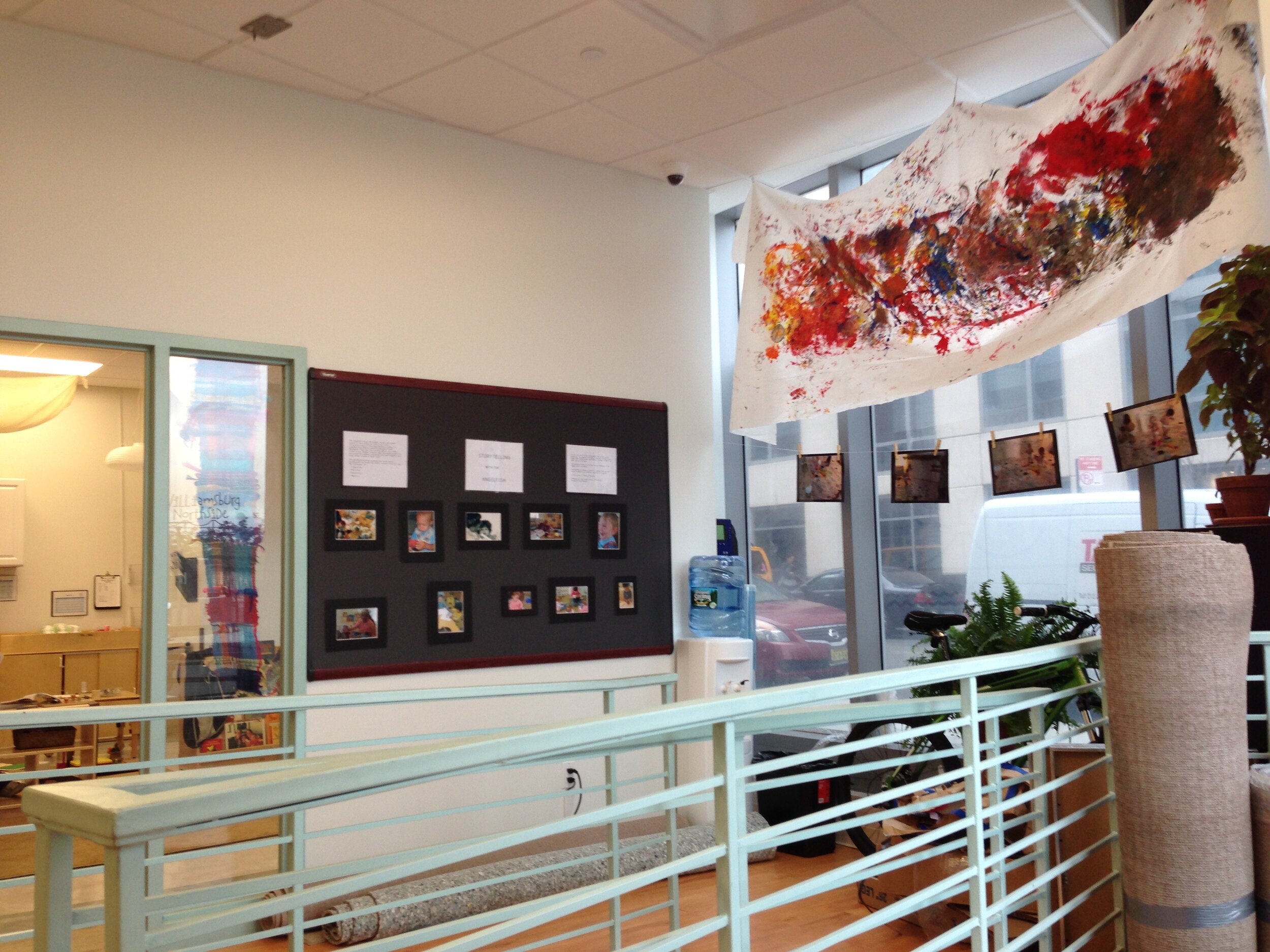  Mets School vestibule area. 