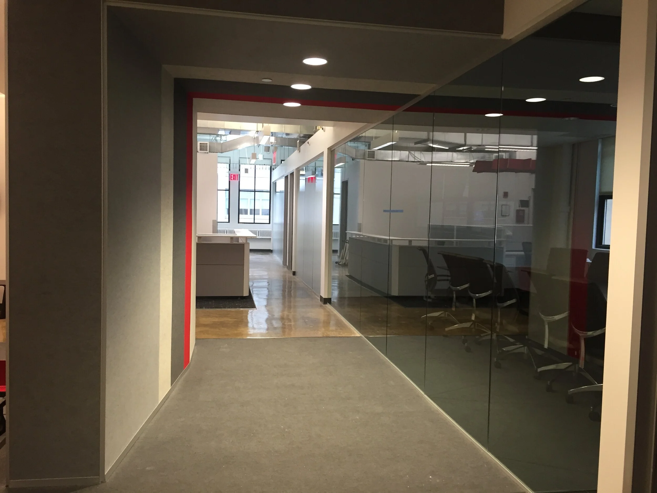  Dish Network conference room from the hallway. 