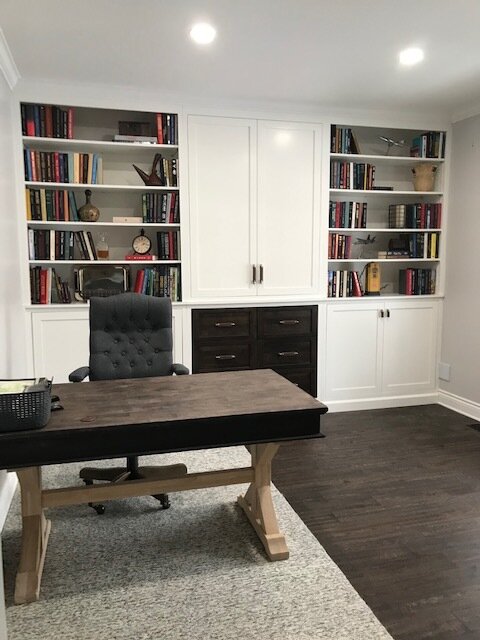 custom bookcase 