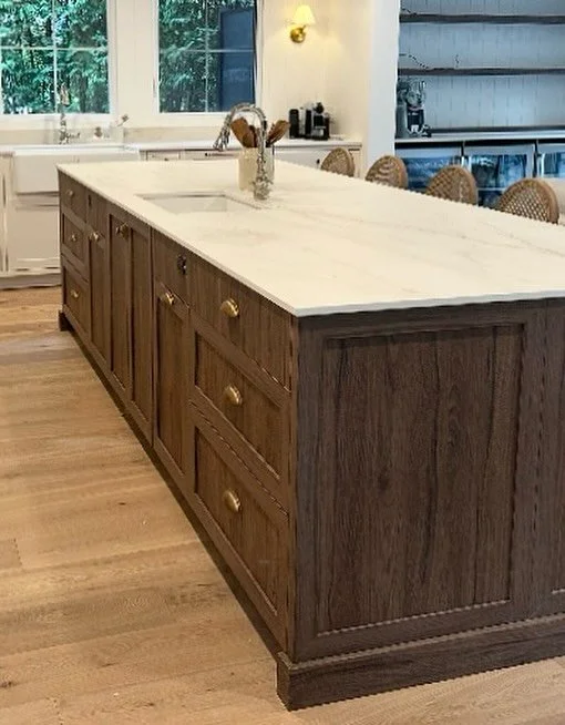 A centerpiece that blends beauty, function, and craftsmanship #custom #furniture #kitchen #creativity #custommade #quality