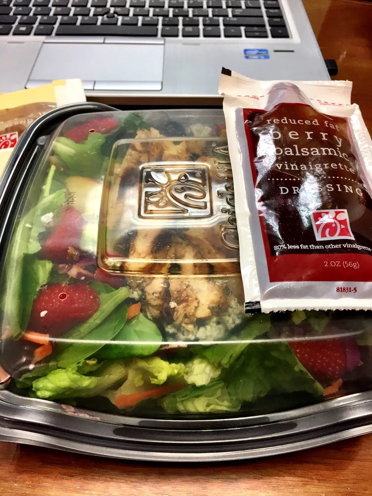 In Which I Try A Grilled Market Salad