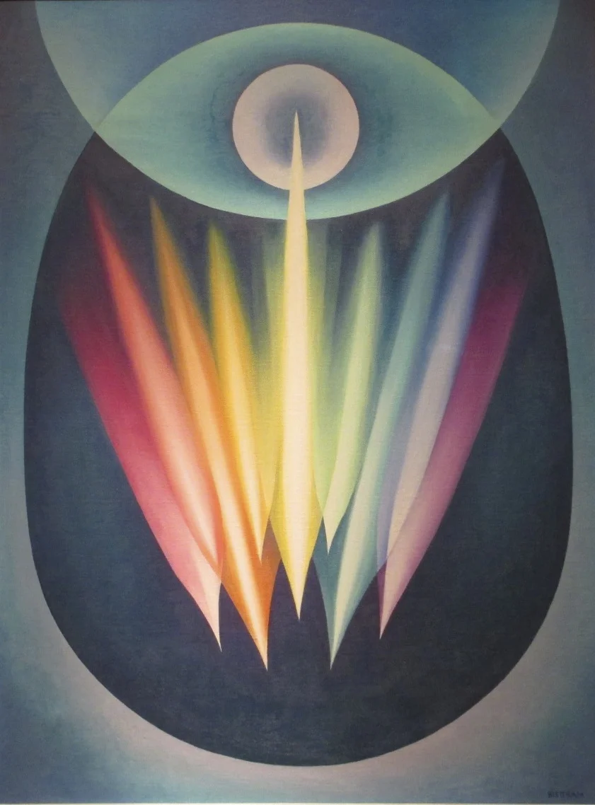 Emil Bisttram, Cosmic Egg Series no. 1 (Creative Forces)