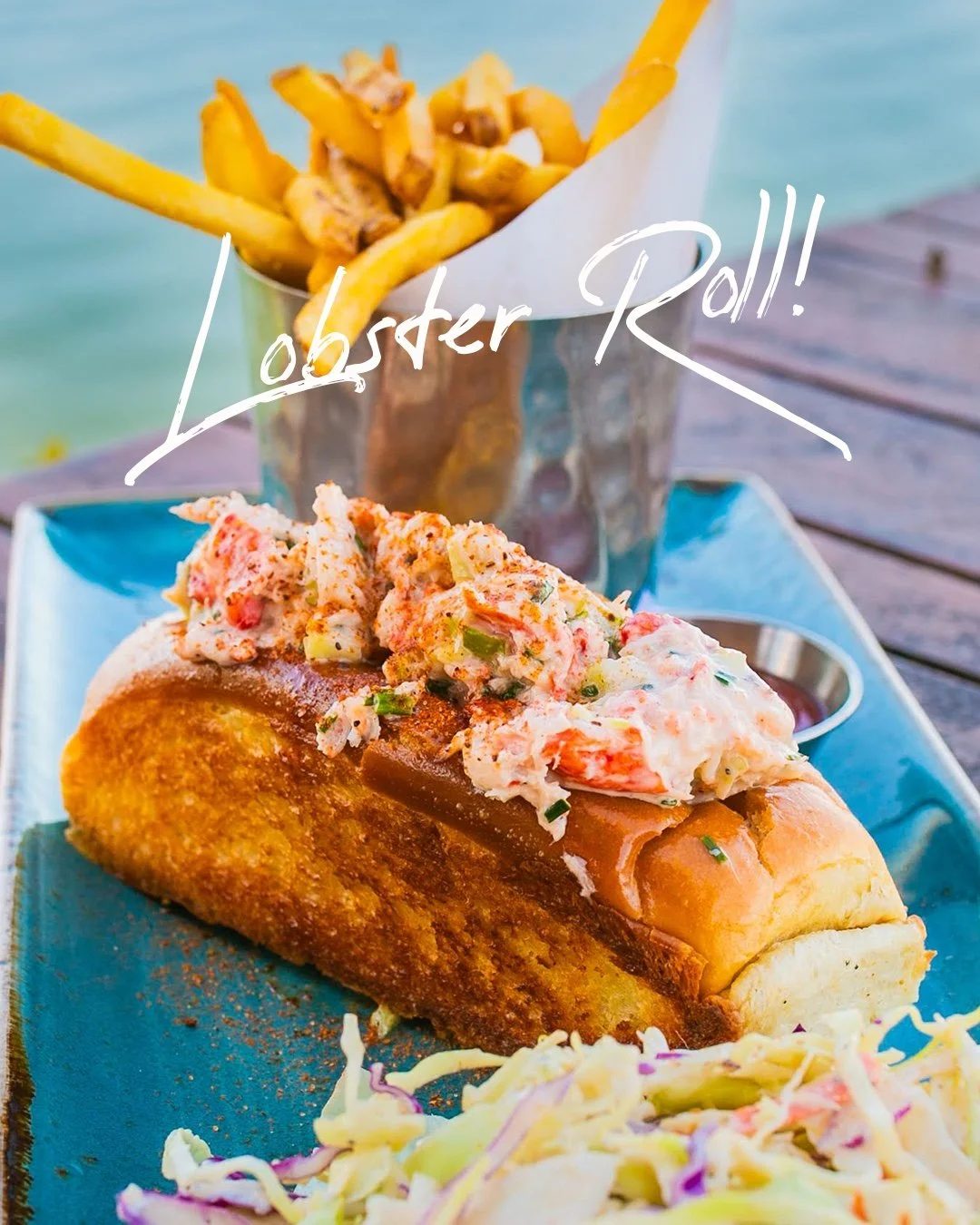 Indulge in our lobster &amp; shrimp roll: buttery, toasted perfection filled with sweet, tender shrimp &amp; lobster, creating a seaside escape with every bite. 

#lobsterroll #frenchfries #lakeview #oakland
The Lake Chalet on Lake Merritt
1520 Lakes