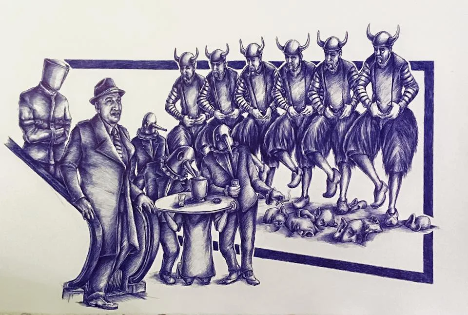 Matt Held's Inferno- Circle 5, Hairy Pants, Line Dance