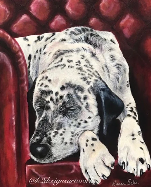 Oscar in Alizarin