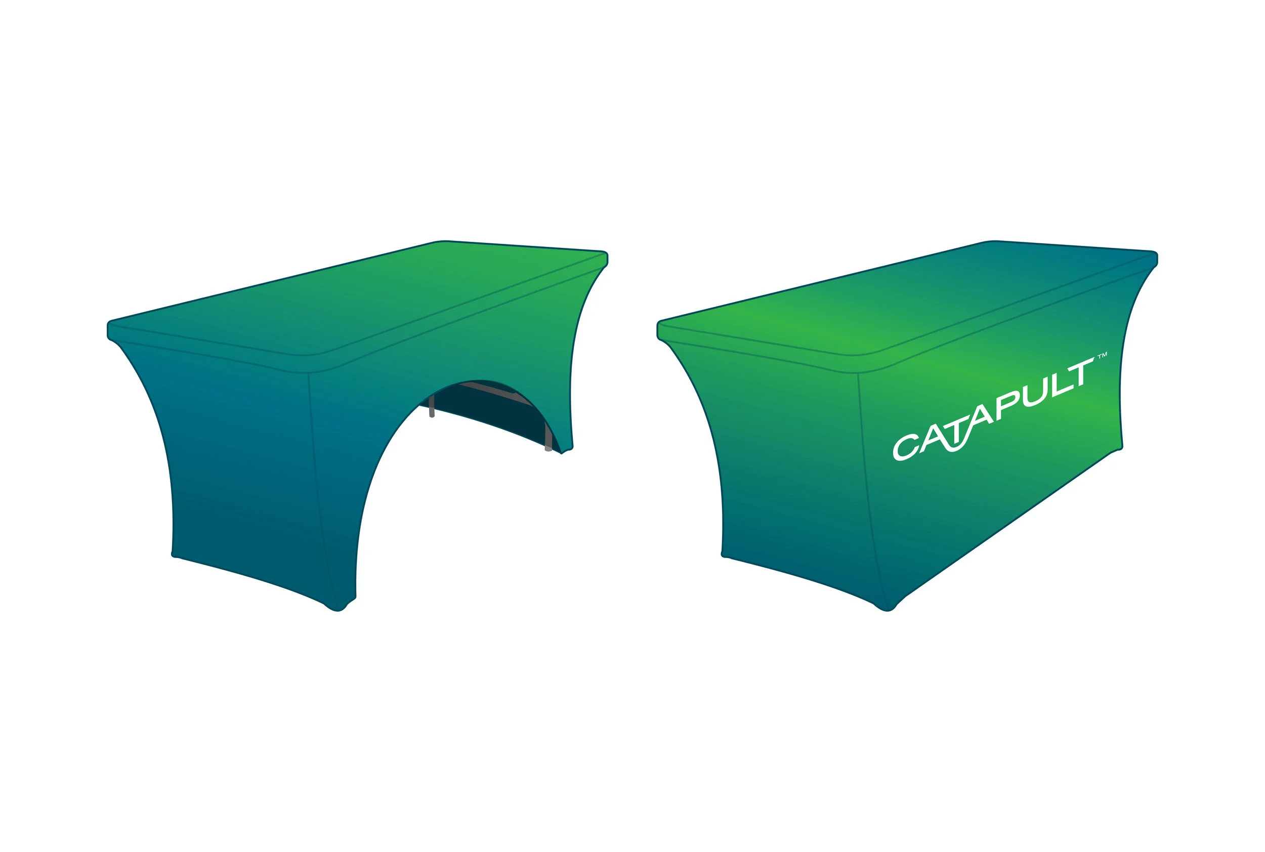 STRETCH TABLE COVER — CATAPULT