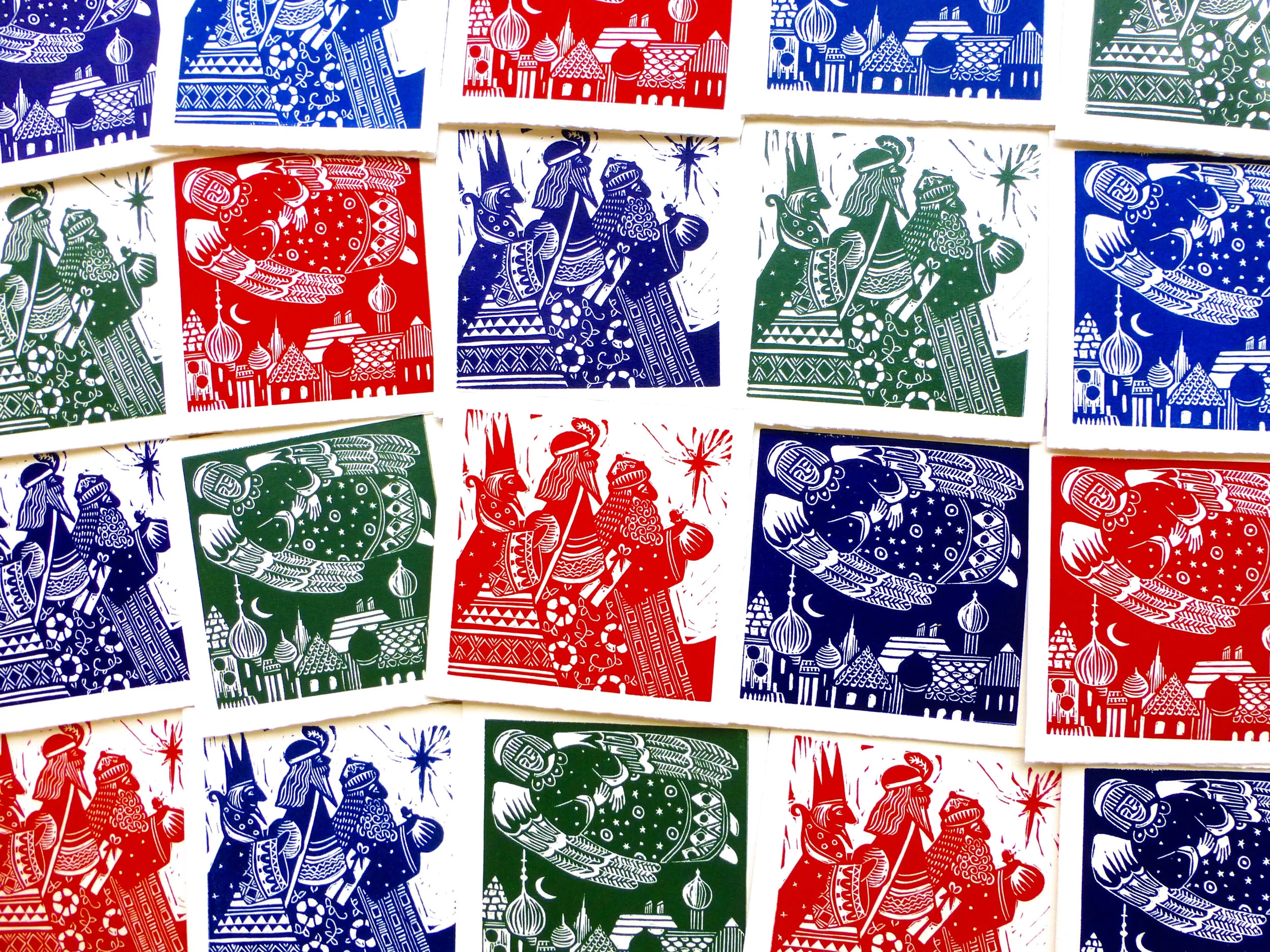 Assorted Square Cards