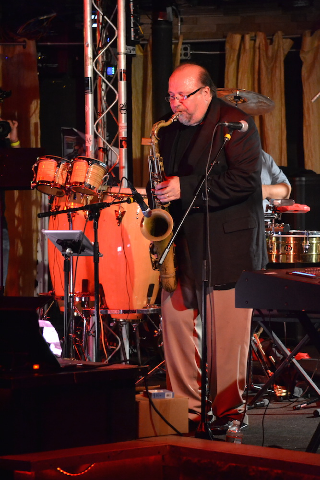 Ed Calle performing at The Spot Underground on Friday, October 2nd.
