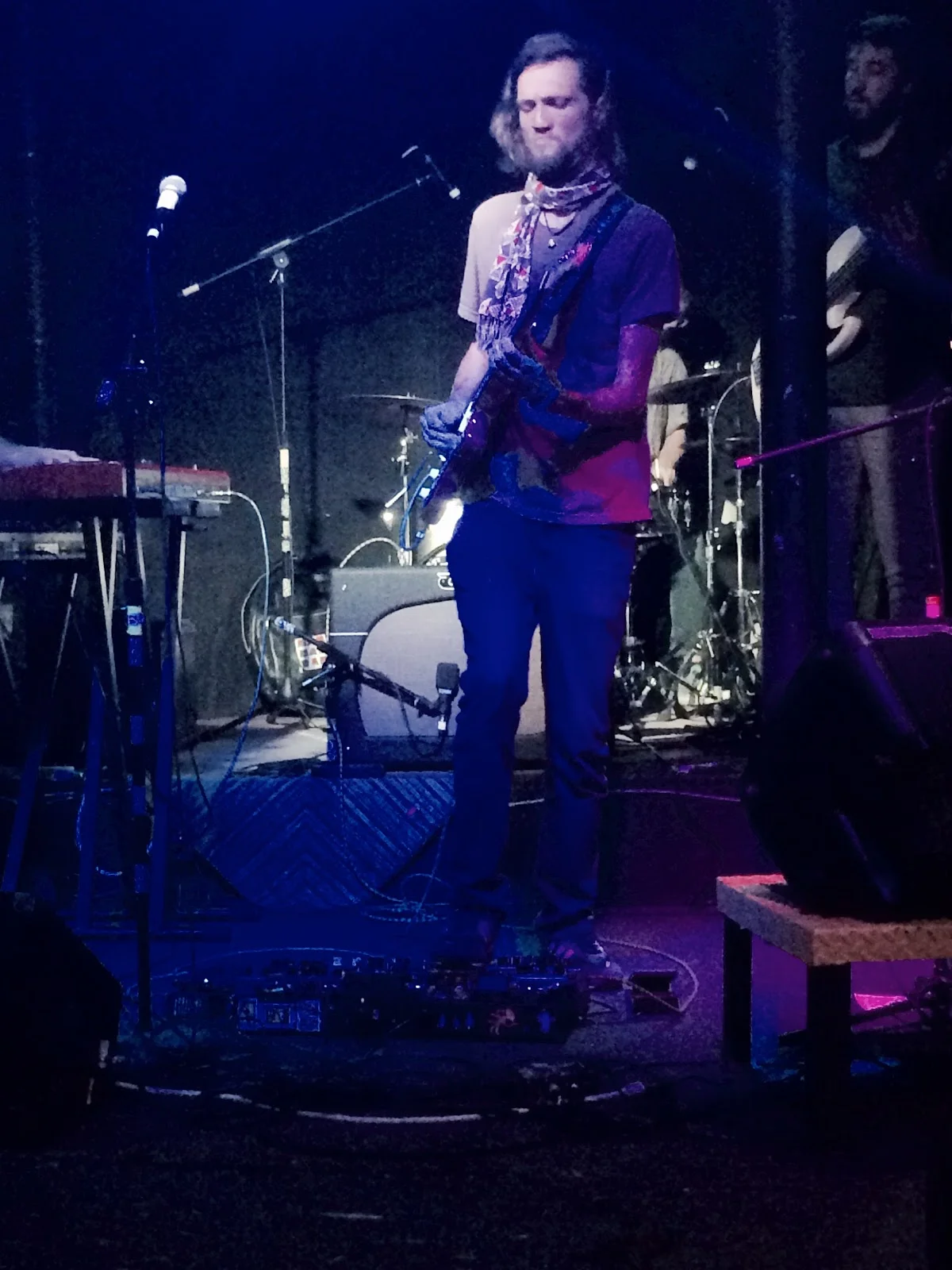 Killian Karlsson performing with Mammal Dap at The Spot Underground