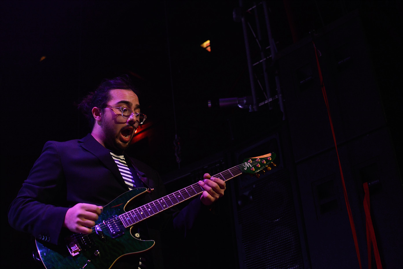 Peter performing at Lupo's Heartbreak Hotel, courtesy of Peter Enriquez