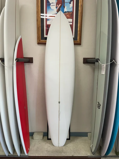 6'3ft ショートボード　BUSH MAN ZBURH ゼブラ 中古ショートボード 6`3 MORIIシェイプ TRIALS (No