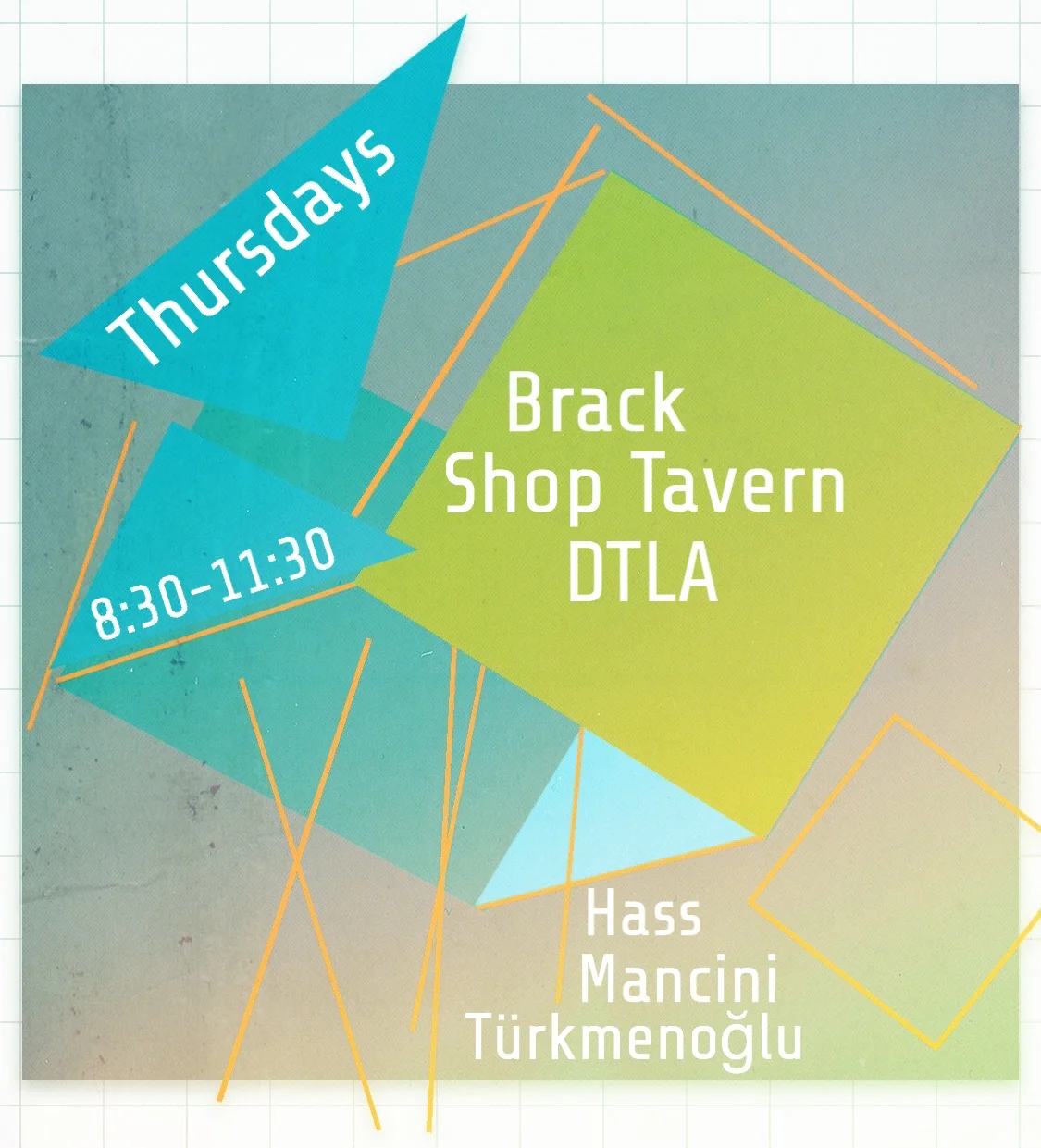 Thursdays @ The Brack Shop Tavern DTLA