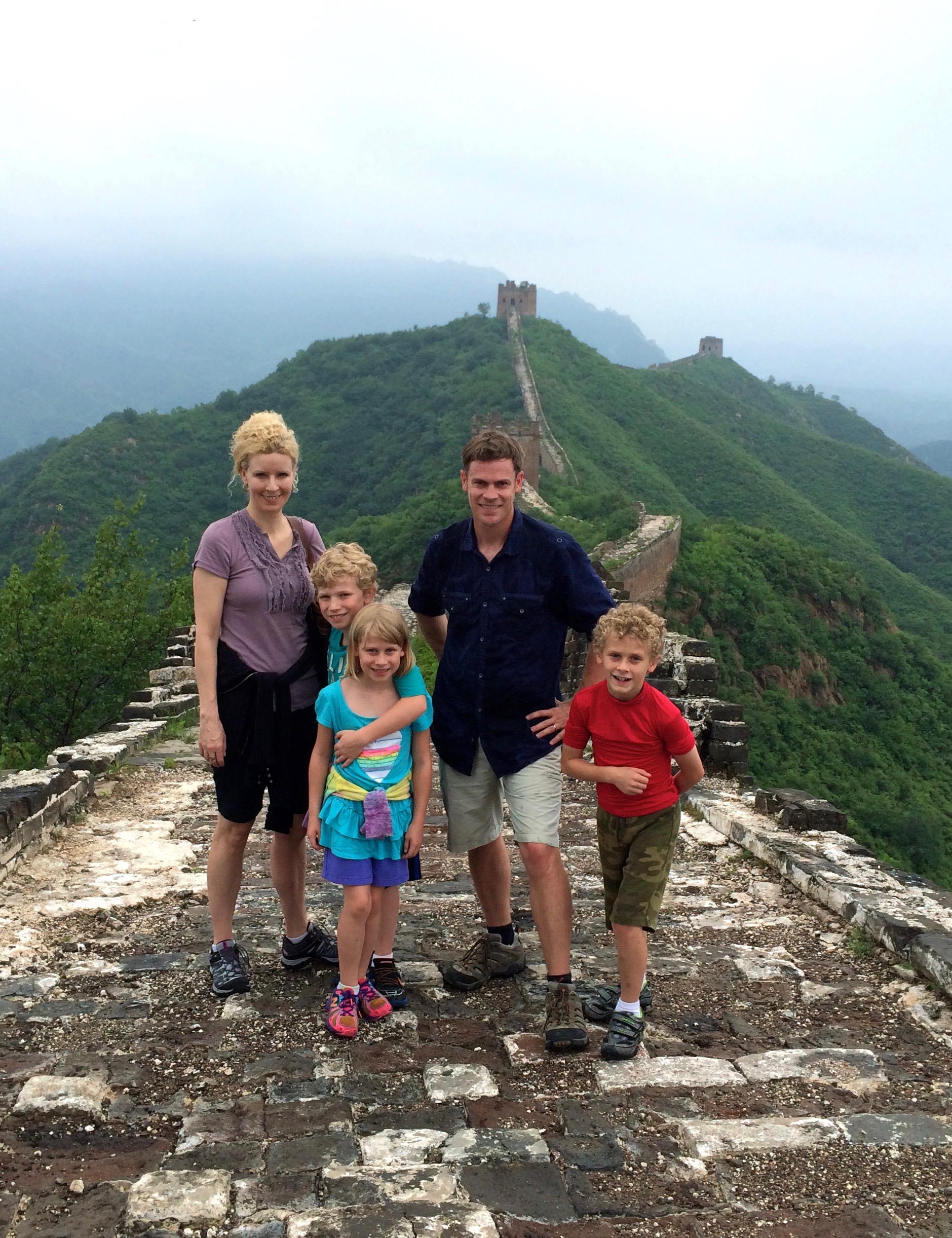 Old, unrestored section of Great wall