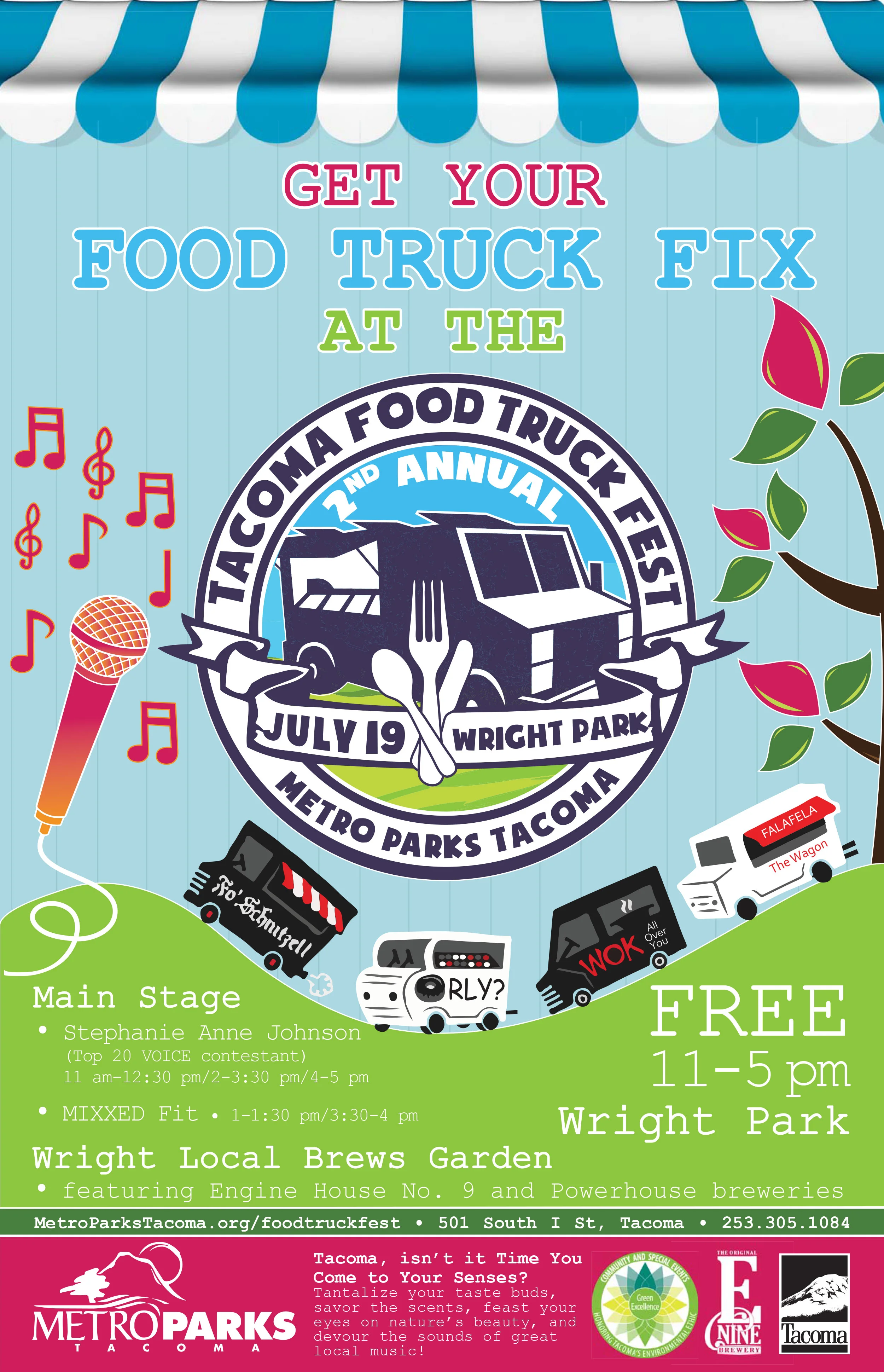 Wright Park Local Brews Garden and Food Truck Fest