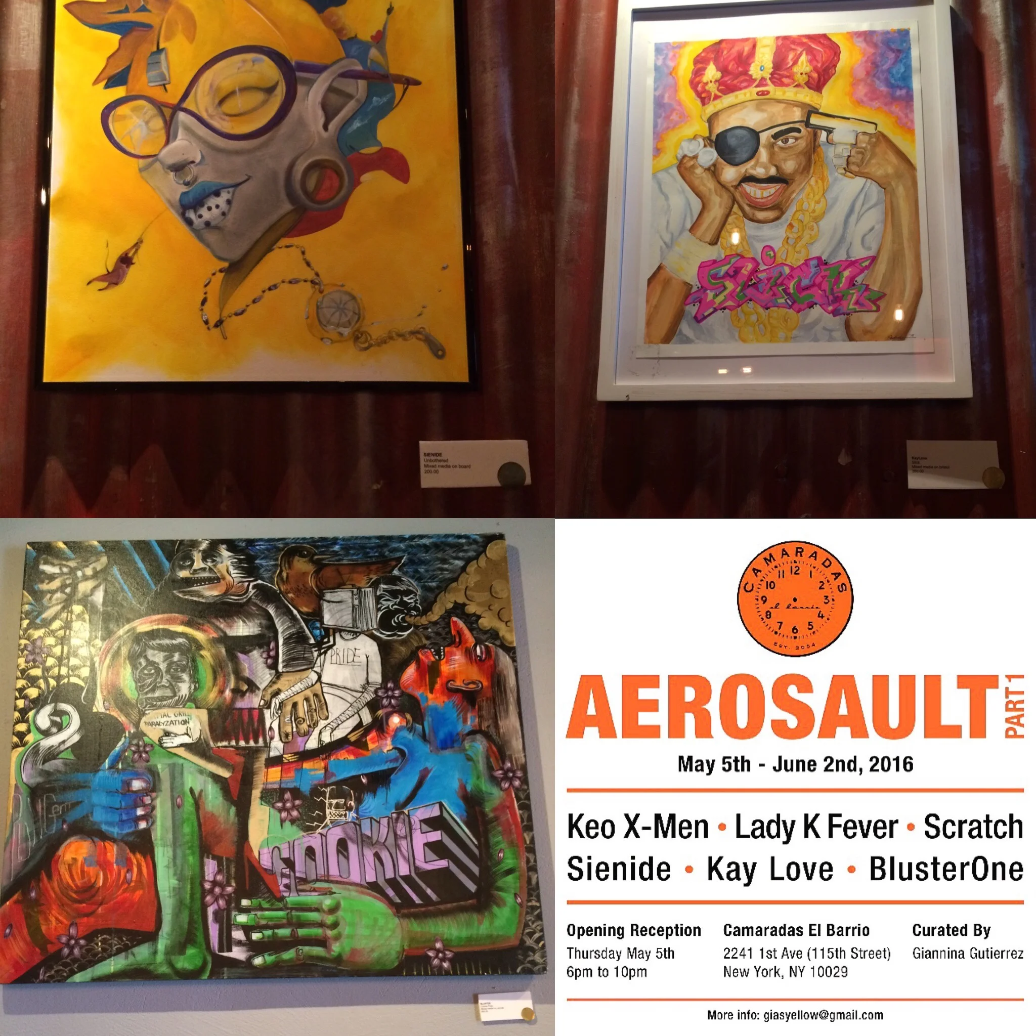 Aerosault , Part I, Camaradas El Barrio May 2016