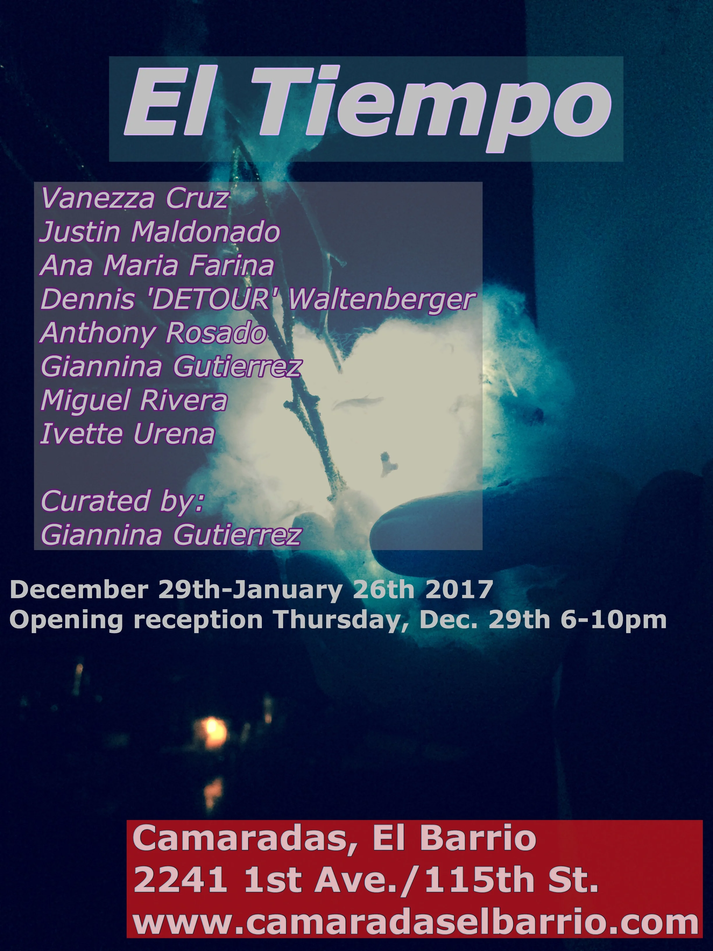 El Tiempo, Camaradas El Barrio December 2016