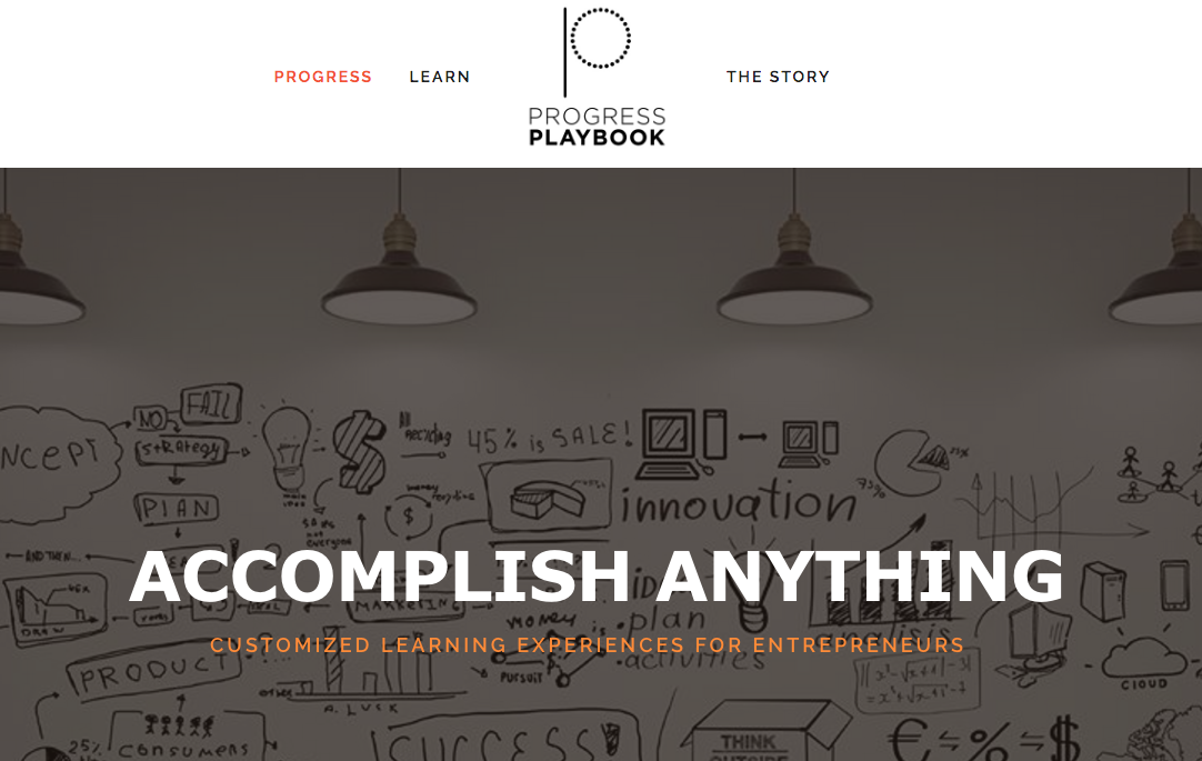  (Progress Playbook website and logo)