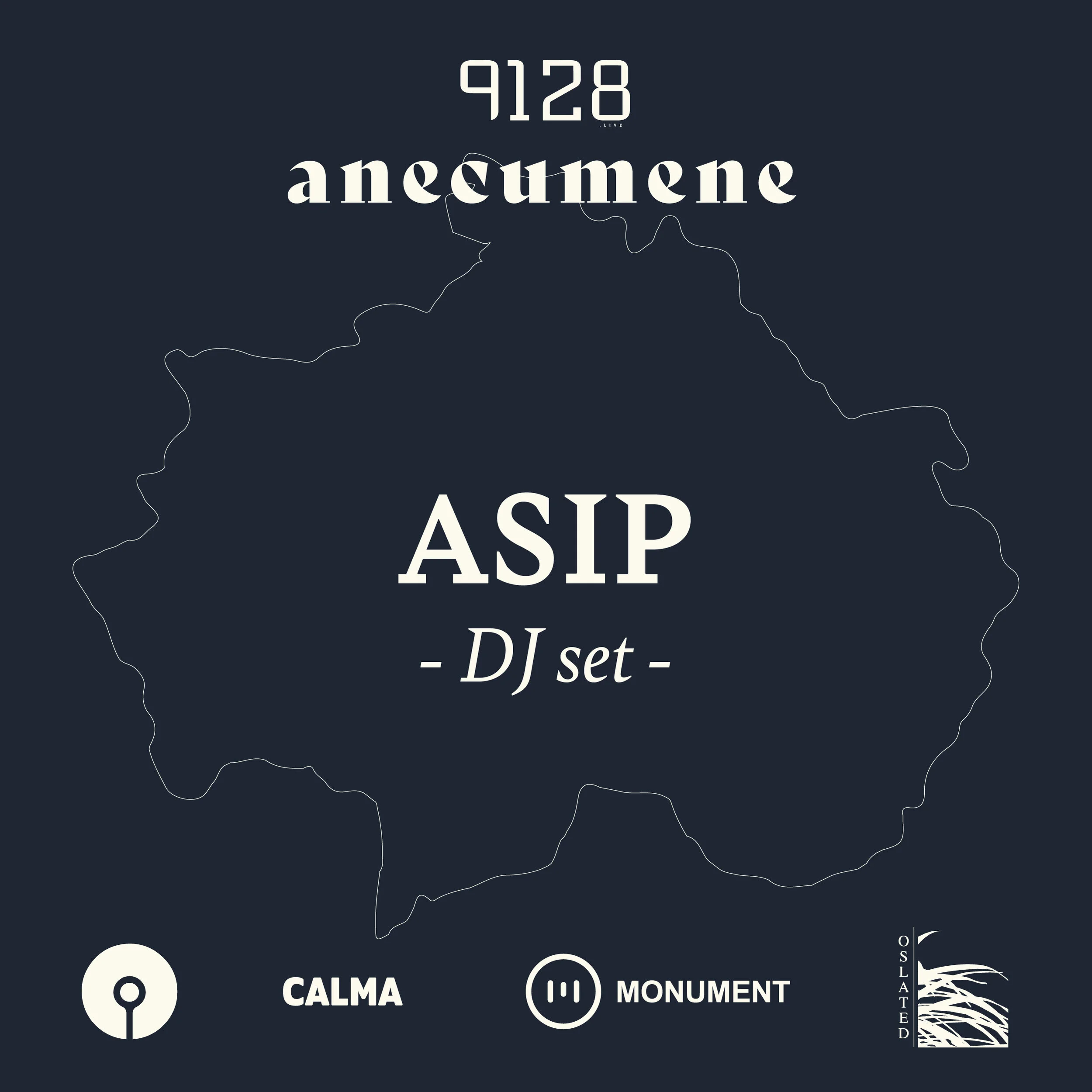 ASIP - Anecumene DJ set (CALMA Madrid Podcast)