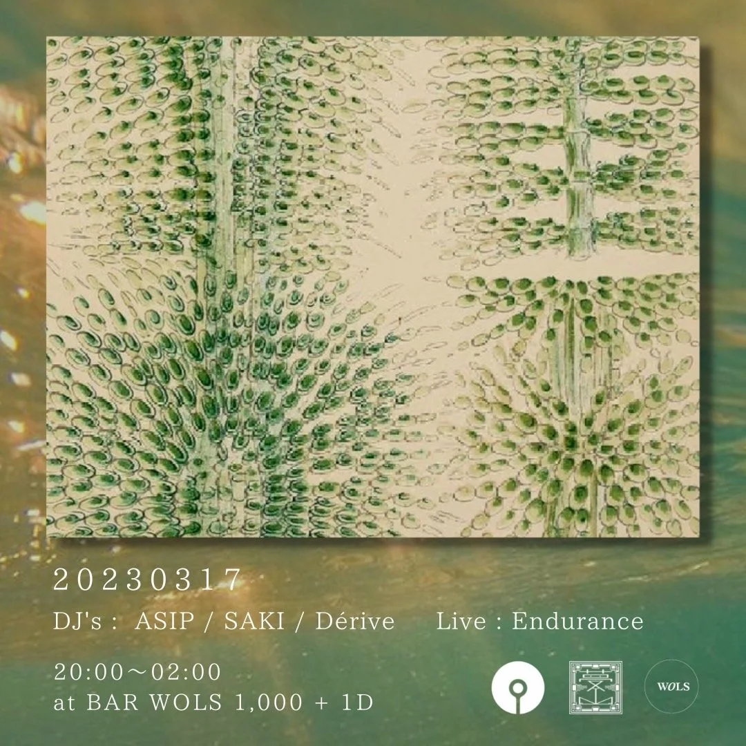 ASIP @ Muzan Editions + Bar Wols, Osaka