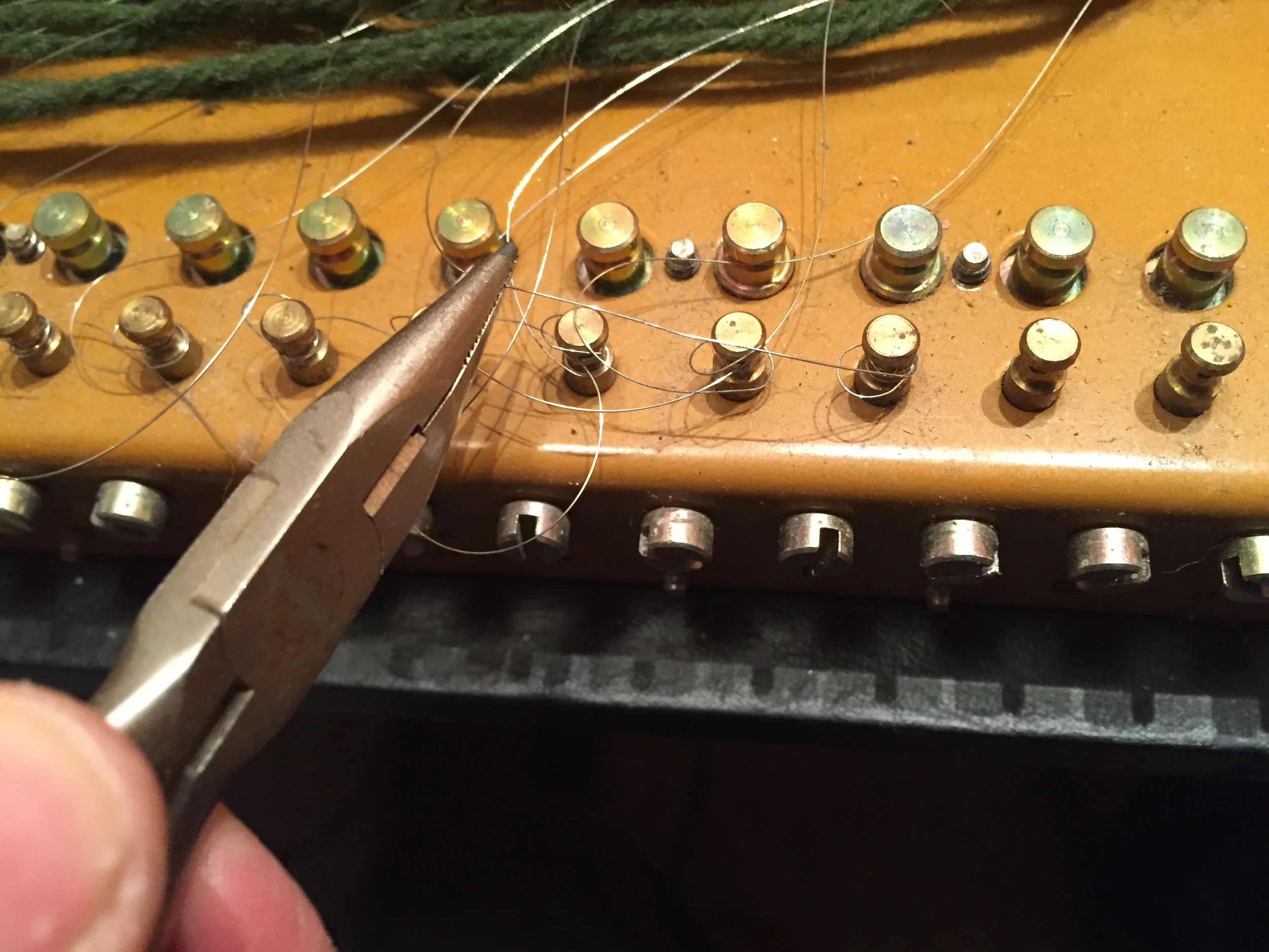 Removing the old strings.