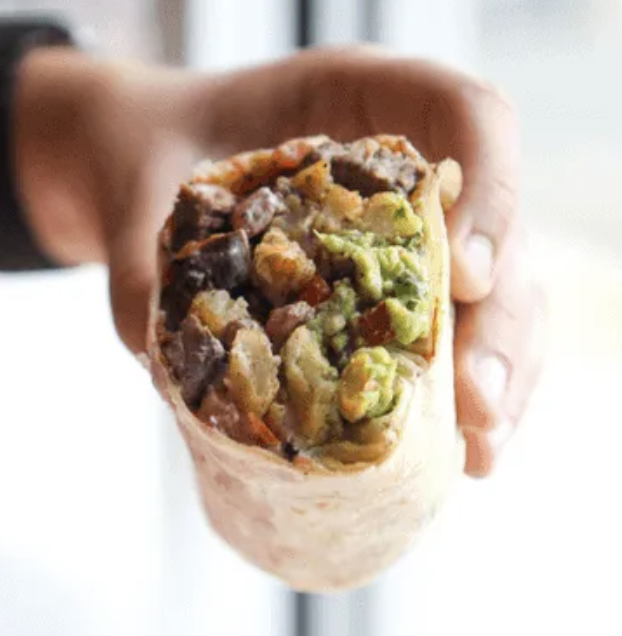 California Burrito at The Taco Stand