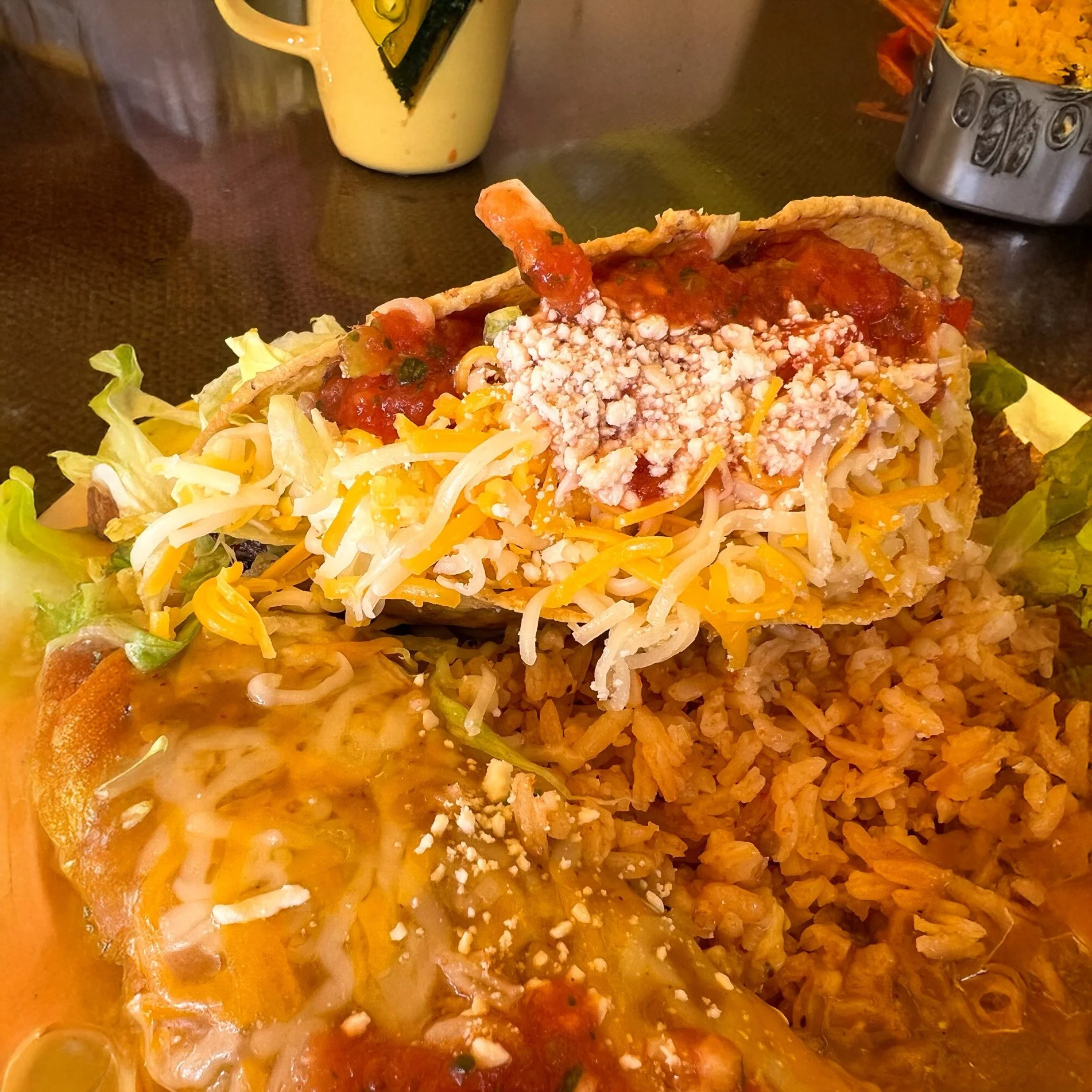 Lunch special at Las Olas Solana Beach